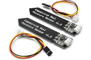 Gikfun Capacitive Soil Moisture Sensor Corrosion Resistant for Arduino Moisture Detection Garden Watering DIY (Pack of 2PCS) EK1940
