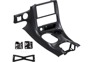 ECOTRIC Doppel-DIN-Stereo-Armaturenbrett-Installationsset für Chevrolet Corvette C5 1997–2004