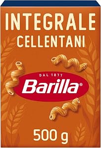 Barilla Pasta Cellentani Integrali con Semola Integrale di Grano Duro 500 g