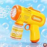 Oyuncak Işıklı Otomatik K&ouml;p&uuml;k Tabancası Bubble Gun 5000+ K&ouml;p&uuml;k Efektli