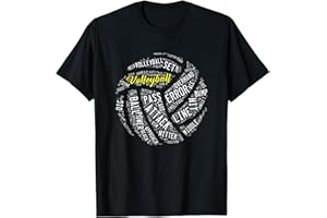 VOLLEYBALL LINGO GIFTS Mots de volley-ball - Style rétro T-Shirt