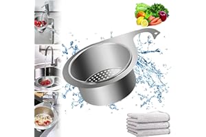 GUUIESMU Siebkorb Aus Edelstahl In Schwanenform Für Die Spüle,siebkorb spüle Edelstahl,sieb für spülbecken,Stainless Steel Swan Sink Strainer Basket,Multifunktionaler Schwanenform Abflusskorb(1PCS)