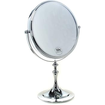 Verchromten Schminkspiegel Rasierspiegel Tischspiegel Badzimmerspiegel