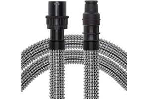 STAUBSAUGERMANUFAKTUR STAUBSAUGERMANUFAKTUR.DE 1a SCHLAUCH - Gewebeschlauch für Bosch GAS 12-55, GNF 20-65 kompatibel - Knickfest und sehr flexibel - MADE IN GERMANY