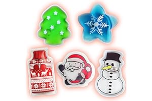 KOIROI Scaldamani riutilizzabili, set da 5, scaldamani per bambini, per le giornate fredde