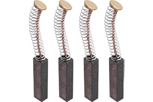 The Lord of the Tools 4 Escobillas de Carbón para Batidora (5 X 4 X 19 Mm) Compatible con Kenwood Chef A700 A700A Y A700B.