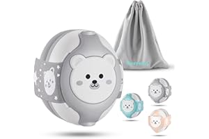 Cozynest-Gehörschutz baby für Babys von 0–36 Monaten mit 25 dB Geräuschreduzierung, Bären-Design und verstellbarem Kopfbügel – Anti-Lärm-Ohrenschützer mit Tragetasche, CE-, CPC- und RoHS-Zertifikat