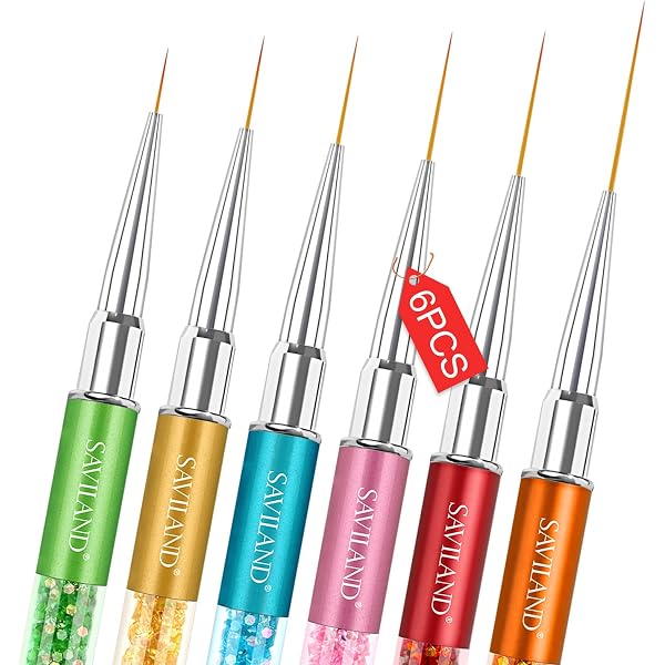 Healifty Nagelbürsten-Set – 4 Stück, Langer Griff, Aus Kunststoff, Ideal Für Nagelreinigung & Detailarbeit