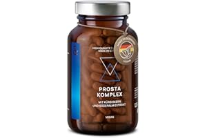 ‎CLAV CLAV® N°33 Prosta Komplex - Prostata Kapseln mit Saw Palmetto Sägepalmenextrakt, schwarzer Knoblauch, Kürbiskern & Brokkoli Extrakt - 120 Kapseln