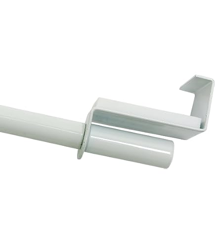 klemmstange sonnensegel Sonnenschutz-HH - Easy-Fix 7/9 mm Metall - 75-125 cm Länge ausdrehbar Edelstahl-Optik - Teleskop-Stange ausziehbar für Scheibengardine Vitrage Scheibenstange Gardinenstange Größe:Gr. 11 Zum Zmailerhof • Mountainbike Kostenloser Versand