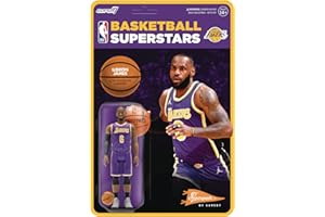 SUPER7 NBA Supersports Figure Wave 3 - Lebron James (Lakers) [Purple Statement]