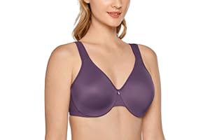 DELIMIRA Sujetador Reductor con Aros Talla Grande Copa Completa para Mujer