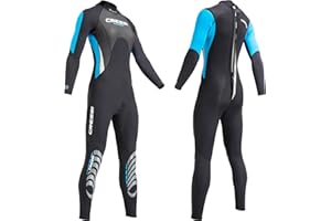 Cressi Morea Lady Monopiece Wetsuit 3 mm, Muta Monopezzo Senza Cappuccio Neoprene Ultrastretch Donna