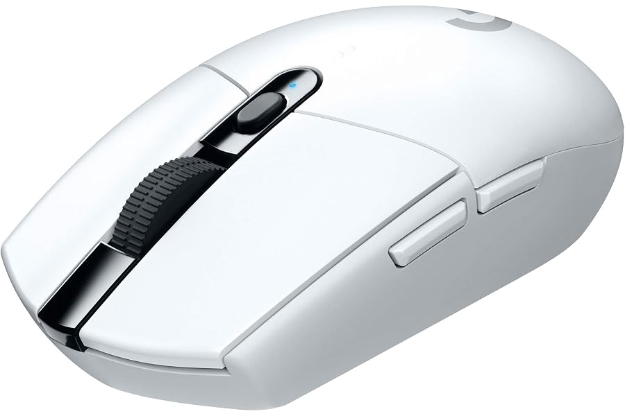 Logitech G305 Lightspeed Ratón Gaming Inalámbrico, Captor Hero 12K, 12,000 dpi, Ultra-Ligero, Batería de 250h, 6 Botones Prog