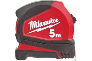 Milwaukee Flexómetro PRO 5m x 25mm métrica (cajas de 6), rot,schwarz