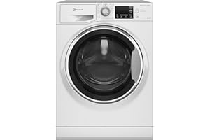 Bauknecht WATK Sense 96 41 N Waschtrockner/ 9/6 kg Waschen/Trocknen/Active Care Wash & Dry Technologie/Flecken 20° / Dampf-Programm/Wolle-Programm/Nachlegefunktion/PRO-Inverter Motor, Weiß
