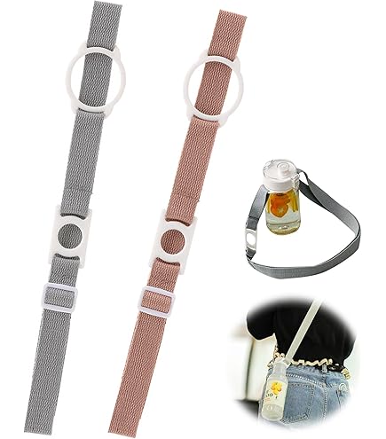 Kinrguiyuez Wasserflaschen Halter Tasche - Verstellbarer Trinkflaschen Beutel Für Outdoor