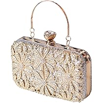 Pochette De Soirée Strass CORIOS - Sac Main Diamond élégant - Dimensions 16x6x20 Cm - Pour Mariage, Cocktail, Fête - Rose