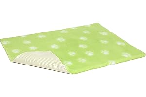 Vetbed Literie pour Chien et Chat Vert Citron avec Pattes Blanches