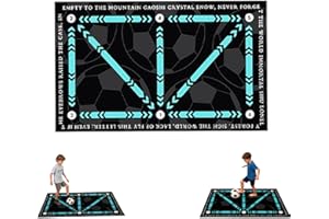 DEJIN Football Training Mat – Non-Slip Soccer Skills Pad for Indoor & Outdoor Use, 60×90cm Ball Control Trainer for Footwork, Passing & Accuracy – Ideal Football Training Equipment