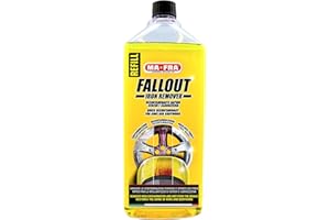 Mafra, Fallout Iron Remover, décontaminant Rapide, élimine Les résidus ferreux sur la carrosserie et Les Jantes en Alliage, Paquet de 1000 ML