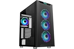 EMCA4 Computer Gaming PC Assemblato Fisso AMD Ryzen 7 5800X3D - Radeon RX 7800 XT 16GB - M.2 1TB nvme - Ram 32GB 3200mhz - RGB - Windows 11 - Dissipatore a Liquido 240mm