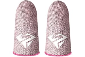 YXRRVING Fingerhülsen für Gaming, Daumenhülsen, mobiles Gaming, Fingerschutz, atmungsaktive Fingerspitzen-Fingerabdeckung, kratzfester, empfindlicher Bildschirm, Gaming-Artefakt, Daumen-Handschuhe,