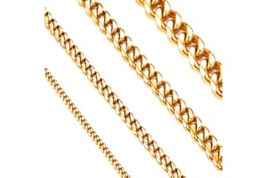 Berry Only Cuban Link Chain 316L Stainless Steel Chain,Mens Necklaces for Women Necklace Chain Necklace for Men Necklace,Chains for Men Chain for Men Boys Necklace Gifts for Men Gifts for Christmas
