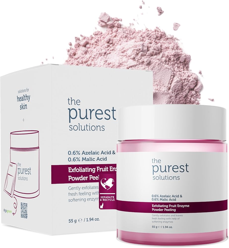 The Purest Solutions Fruit Enzyme Powder Exfoliator & Peeling - Toz Peeling (%0.6 Azelaic Acid & Malic Acid)