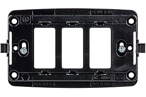 SUPPORTO 3 FORI IN POLICARBONATO (MASTER cod. 00361)