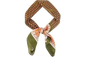 GoGou Foulard En Soie pour Hommes Foulard Carré pour Homme Écharpes Carrées Satin Soie Léger Bandana Cadeaux pour Homme