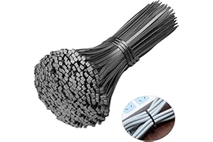 Yolistar 250 Pièces Collier de Serrage, Serre Câbles Nylon, Noir-300mm x 3.6mm, Professionnelles Attache Câble, Autobloquant, Résistante à la Température, pour l'intérieur et l'extérieur, Jardinage