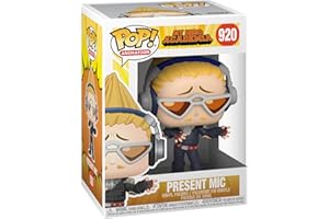 Funko Pop! Animation: My Hero Academia (MHA) - (MHA) - Present Mic - Figurine en Vinyle à Collectionner - Idée de Cadeau - Produits Officiels - Jouets pour Les Enfants et Adultes - Anime Fans