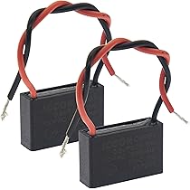 Condensateur CBB61 0.8uF 450V AC - Pour Ventilateur Plafond, Moteur, Pompe à Eau - Film Polypropylène, Dimensions 36.5x11x24.5mm