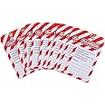 Lockout Tag, 10PCS Lockout Tagout Tags Danger Do Not Operate Safety Warning Front/Back Label PVC for Lock Out Out of Service Electrical Equipment Repair