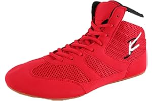 SF Wrestling Shoes Boxing Boots Rubber Sole Combat Training Sport Sneakers for Men&Women&Children Kids Teenage