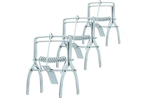 RatKil Claw Mole Trap (Pack of 3) Large Powerful Trap To Catch & Kill Moles | Protect Your Lawn & Garden | All Weather, Rust Free & Reusable Mole, Vole Rodent Solution