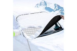 MRUN BONE Frontscheibenabdeckung Seitenspiegel Windschutzscheibenabdeckung Frostschutz Auto Frontscheibe Abdeckung Windschutz Scheibenabdeckung Auto Winter gegen Schnee, Frost, Sonne und UV-Strahlung