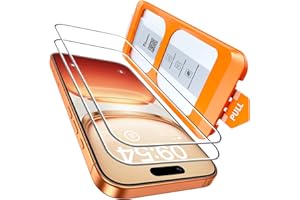 TOCOL Verre Tremp&#xE9; pour iPhone 17 Pro/iPhone 16 Pro, D&#xE9;poussi&#xE9;rage Automatique, Sans Bulles, Duret&#xE9; 9H, Couverture Compl&#xE8;te Protection, Coques de T&#xE9;l&#xE9;phone Compatibles, 2 Pi&#xE8;ces