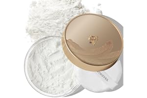 FV Cipria Trasparente Fissante, Controllo dell'olio & Lunga Durata, Mantieni Opaco, Leggero Cipria Bianca Per Tutti i tipi di Pelle, Cipria in Polvere Libera, 10g, Shimmer Sheer