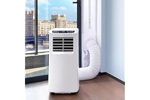 LOVIGA Kit Portátil de Ventilación de Puerta Corrediza, Kit de Sello de Puerta 100% Sellado para Aire Acondicionado y Secadora, 23x232cm Longitud Ajustable, Soporte de Manguera Doble