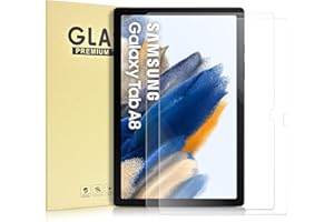 KATUMO [2 Pack] Screen Protector for Samsung Galaxy Tab A8 (10.5-Inch, 2021 2022), Tempered Glass Film Protective Screen for SM-X200/X205/207