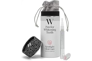 Spotlight Oral Care Teeth Whitening Pen | Gently Whitens Teeth Gradually & Safely | Perfect for On-The-Go | Active Ingredients Including Hydrogen Peroxide | 2.1 mL/0.07 oz