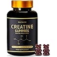 Fraction One Creatine Monohydrate Gummies – 5000 mg per Serving, Muscle Recovery and Endurance, Pre-Workout Support, Sugar-Free, Gym Supplement for Men and Women – 120 Gummies – 60 Days Supply