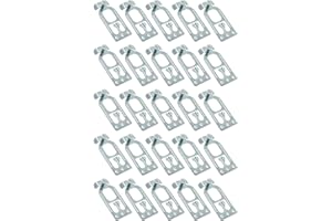 Teardrop Pallet Rack Safety Clip TAODAN 25PCS Warehouse Storage Pallet Racking Beam Safety Clips, Connector Cross Beam Locker, Safety Steel Pallet Rack Clip Teardrop