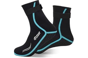 Rtdep Calzari Neoprene, Calzari in Neoprene, Calzari Sub 3mm per Uomo e Donna, Calzari Beach Volley, Calze Piscina Calze da Acqua Calze Termiche per immersioni, snorkeling, nuoto