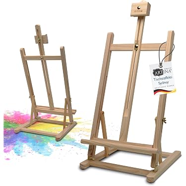 4 Stück Holz-Staffeleien 22,9 Cm – A-Rahmen, Tisch-Staffelei Für Leinwand, Fotos & Schilder – Für Kinder, Studenten & Künstler