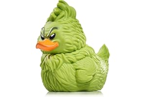 TUBBZ Pudełkowana edycja Dr Seuss Grinch kolekcjonerska winylowa gumowa figurka kaczki - oficjalny produkt Grinch - TV, filmy i gry wideo