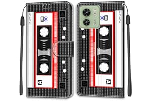 KENHONER Phone Case for Motorola Moto Edge 40 5G, Magnetic Closure Cover Case with Card Slots Kickstand Flip Wallet Case for Motorola Moto Edge 40 5G