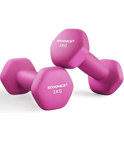 Dumbbell Set Met Houder- Neopreen Dummbbells 3 Paar, 1 T M 3kg